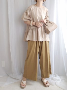 yu.さん（レディース・165cm）の夏コーディネート