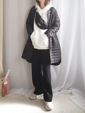 yu.さん（レディース・165cm）の冬コーディネート