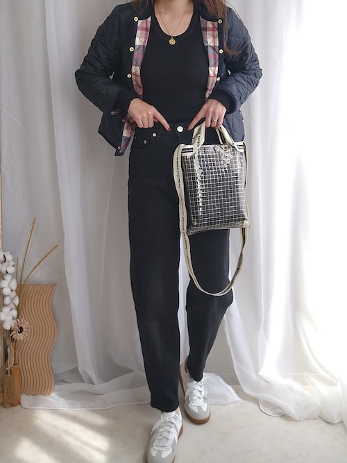 【HandMade】　ストレッチデニム バルーンパンツ セール】ストレッチデニム バルーンパンツ（デニムパンツ