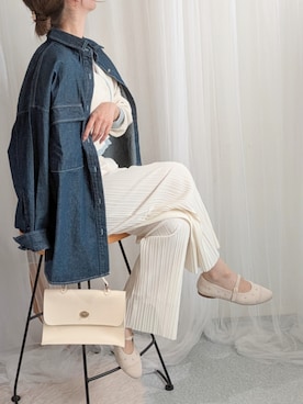 yu.さん（レディース・165cm）の春コーディネート