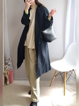 yu.さん(レディース・165cm)の冬コーディネート