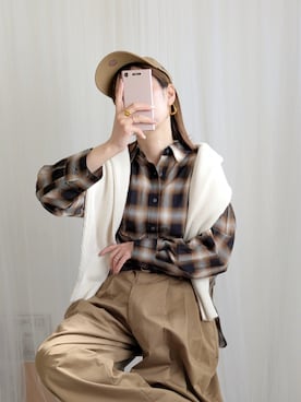 yu.さん（レディース・165cm）の冬コーディネート