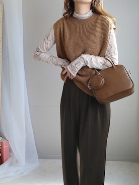 yu.さん（レディース・165cm）の秋コーディネート