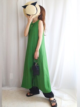 yu.さん（レディース・165cm）の夏コーディネート