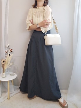 yu.さん（レディース・165cm）の夏コーディネート