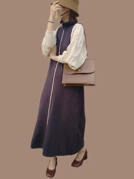 yu.さん（レディース・165cm）の秋コーディネート