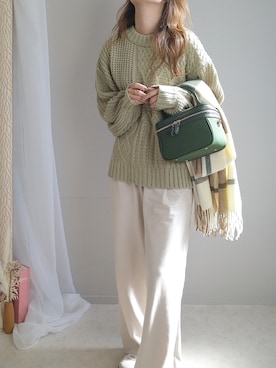 yu.さん（レディース・165cm）の冬コーディネート