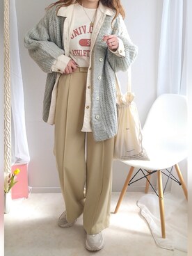 yu.さん(レディース・165cm)の冬コーディネート