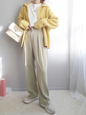 yu.さん（レディース・165cm）の冬コーディネート