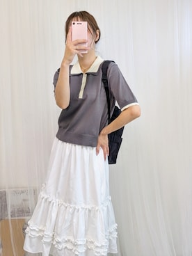yu.さん(レディース・165cm)の夏コーディネート
