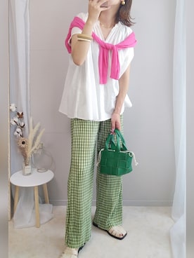 yu.さん（レディース・165cm）の夏コーディネート