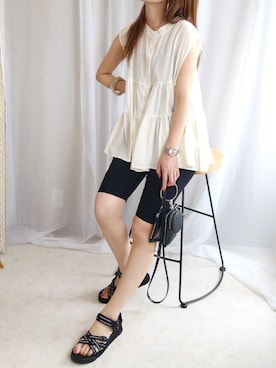 yu.さん（レディース・165cm）の夏コーディネート