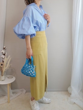 yu.さん（レディース・165cm）の春コーディネート