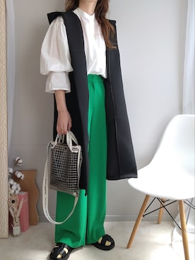 yu.さん（レディース・165cm）の春コーディネート