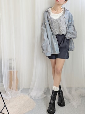 yu.さん（レディース・165cm）の春コーディネート