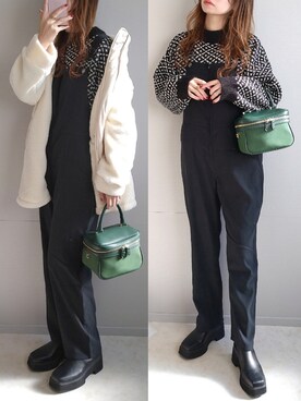 yu.さん（レディース・165cm）の冬コーディネート