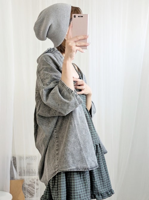 デニム調の半袖シャツ 楽天市場】オーバーサイズ コンフォート 半袖 デニム シャツ