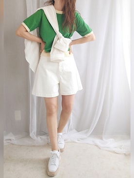 yu.さん（レディース・165cm）の夏コーディネート
