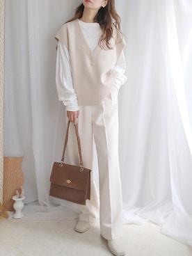 yu.さん（レディース・165cm）の秋コーディネート