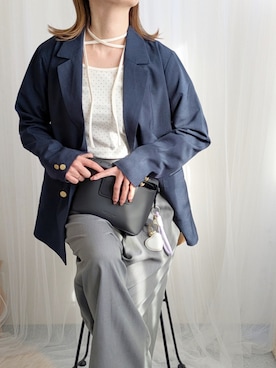 「Riberry（リベリー）のアイテム」を使った、yu.さん（レディース・165cm）の冬コーディネート