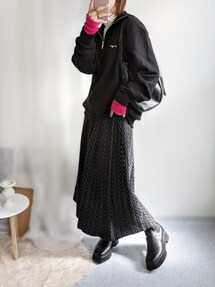 agnes b.（アニエスベー）の「WEB限定 ロゴ プリント コットン 長袖