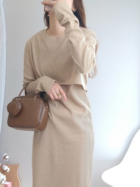 yu.さん（レディース・165cm）の春コーディネート