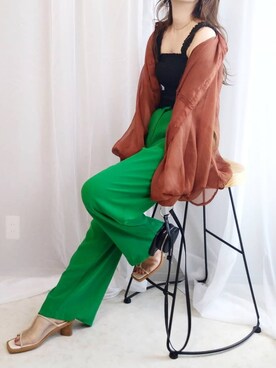 yu.さん（レディース・165cm）の夏コーディネート