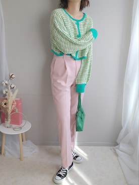 yu.さん(レディース・165cm)の春コーディネート