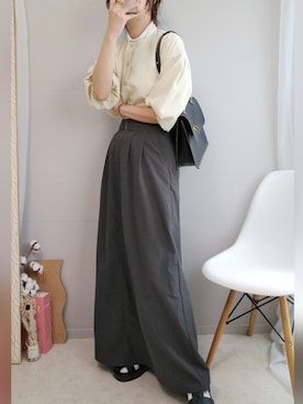 yu.さん（レディース・165cm）の春コーディネート