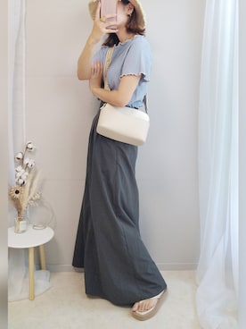 yu.さん（レディース・165cm）の夏コーディネート