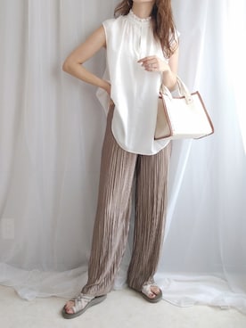 yu.さん（レディース・165cm）の夏コーディネート