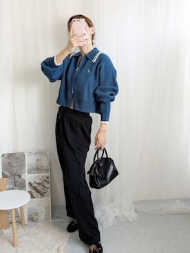 「アイテム（シューズ）」を使った、yu.さん（レディース・165cm）の秋コーディネート