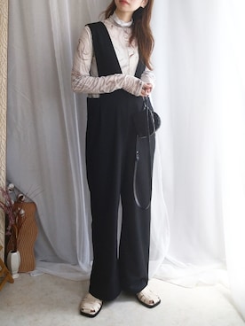 「at12:03（アットイチニーゼロサン）のアイテム」を使った、yu.さん（レディース・165cm）の夏コーディネート