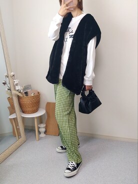 yu.さん（レディース・165cm）の秋コーディネート