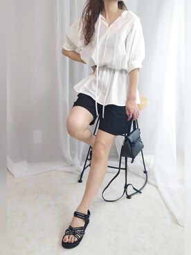 yu.さん（レディース・165cm）の夏コーディネート