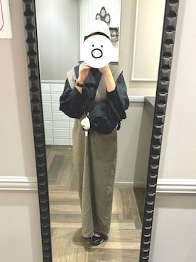 「ロンクスカート」｜Ri_Jiさん（レディース・158cm）の秋コーディネート