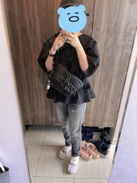 「ナイキエアリフト」｜Ri_Jiさん（レディース・158cm）の秋コーディネート