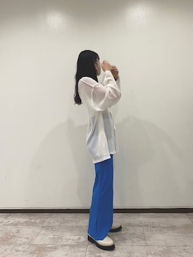 「SpRay（スプレイ）のアイテム（パンツ）」を使った、WA ORiental TRaffic さん（レディース・163cm）の秋コーディネート