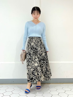 「La TOTALITE（ラトータリテ）のアイテム」を使った、uniさん（レディース・156cm）の冬コーディネート