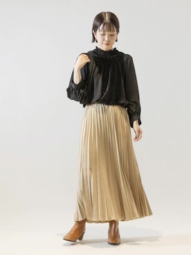 uniさん（レディース・156cm）の春コーディネート