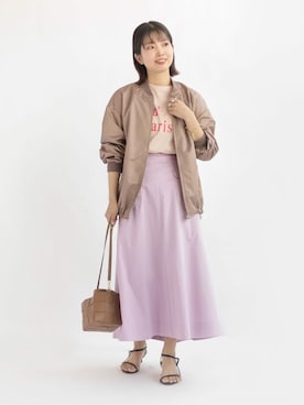 uniさん(レディース・156cm)の春コーディネート