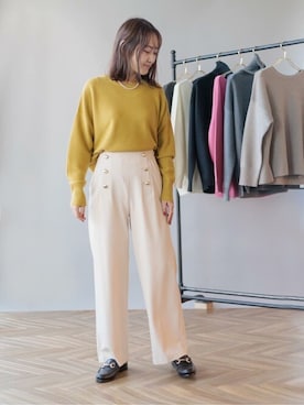 「La TOTALITE（ラトータリテ）のアイテム」を使った、uniさん（レディース・160cm）の冬コーディネート