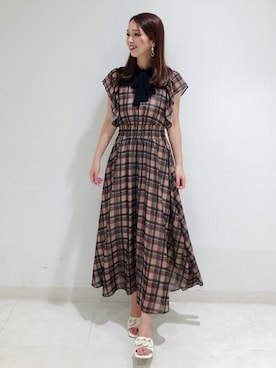「31 Sons de mode（トランテアン　ソン　ドゥ　モード）のアイテム（アクセサリー）」を使った、31sdmpressさん（レディース・156cm）の夏コーディネート