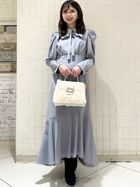 「31 Sons de mode（トランテアン　ソン　ドゥ　モード）のアイテム（ブーツ）」を使った、31sdmpressさん（レディース・148cm）の冬コーディネート