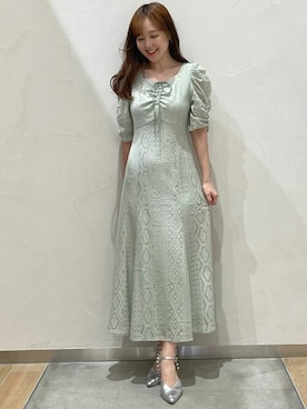 「フィットアンドフレア」｜31sdmpressさん（レディース・158cm）の春コーディネート
