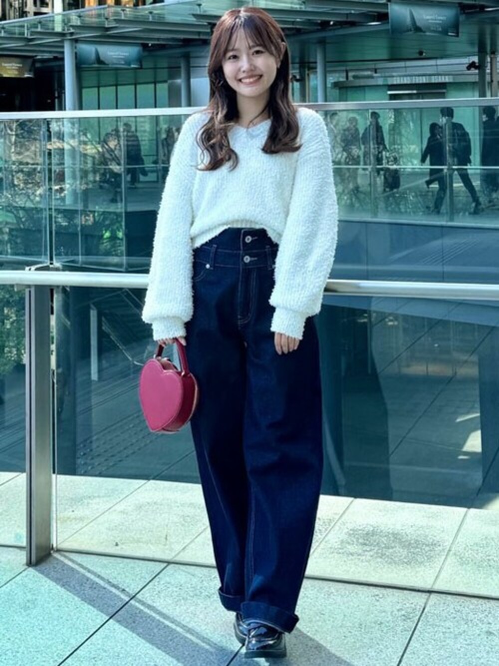 Adidas × ReebokのZX Furyで魅せる寒色コーデ🐬
