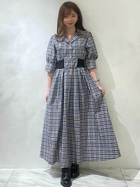 「シャツワンピース」｜31sdmpressさん（レディース・148cm）の春コーディネート