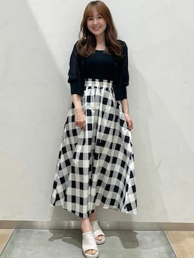「ドッキングワンピース」｜31sdmpressさん（レディース・158cm）の春コーディネート