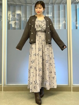 「31 Sons de mode（トランテアン　ソン　ドゥ　モード）のアイテム」を使った、31sdmpressさん（レディース・150cm）の秋コーディネート