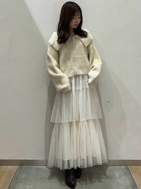 「31 Sons de mode（トランテアン　ソン　ドゥ　モード）のアイテム」を使った、31sdmpressさん（レディース・150cm）の秋コーディネート